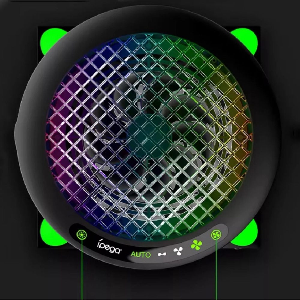 New UFO Cooling Fan for Xbox Series X Auto Mode System Led Lights Outer space - Picture 6 of 6
